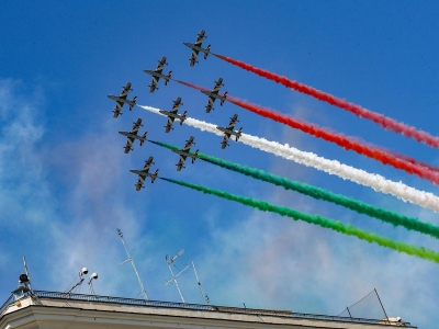 Frecce Tricolore – небо Италии в национальных цветах