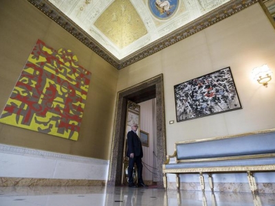 Современный Квиринал – в президентском дворце открылась выставка современного итальянского искусства