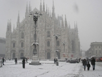Италию атакует зима