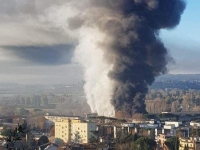 Рим в дыму из-за горящей свалки – жителям рекомендуют сидеть дома