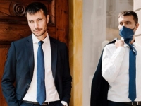 Итальянская мода 2020: галстук – маска от Ulturale, новинка сезона