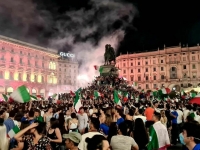 Италия празднует титул чемпионов Европы