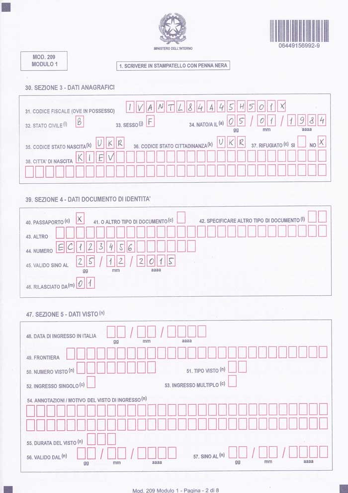 Best aggiornamento carta di soggiorno modulo 1 pictures idee ... Controllare il permesso di soggiorno online